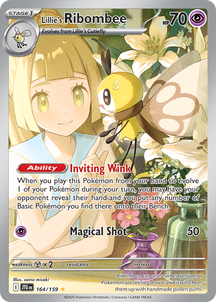 Lillie's Ribombee — Journey Together #164