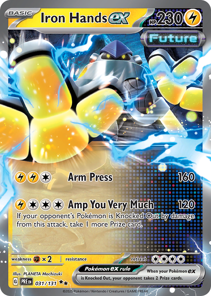Iron Hands ex — Prismatic Evolutions #031