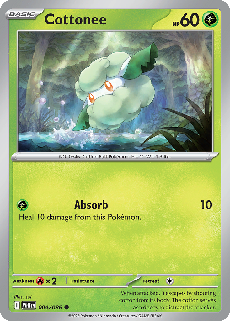 Cottonee — White Flare #004