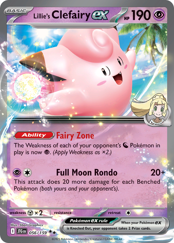 Lillie's Clefairy ex — Journey Together #056