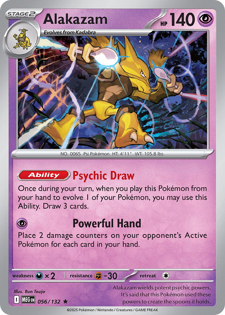 Alakazam — Mega Evolution #056