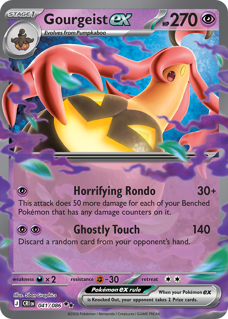 Gourgeist ex — Chaos Rising #041