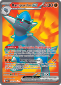 Rampardos ex — Pitch Black #100