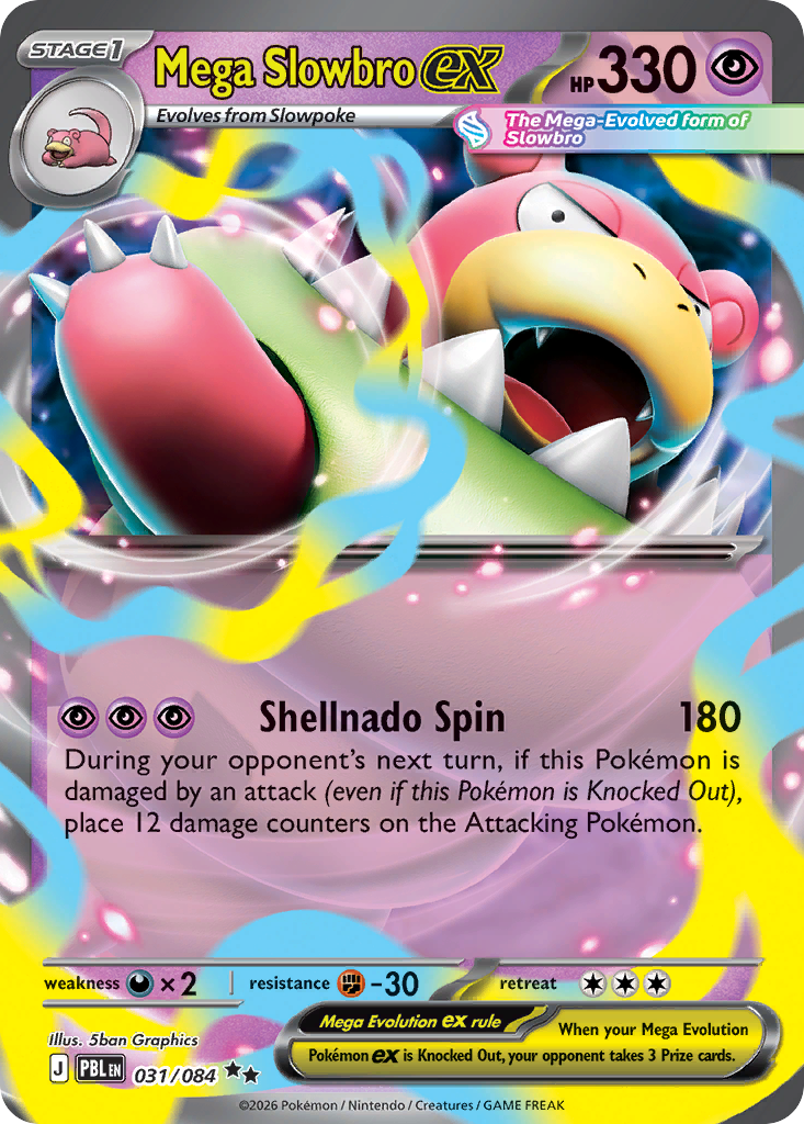 Mega Slowbro ex — Pitch Black #031