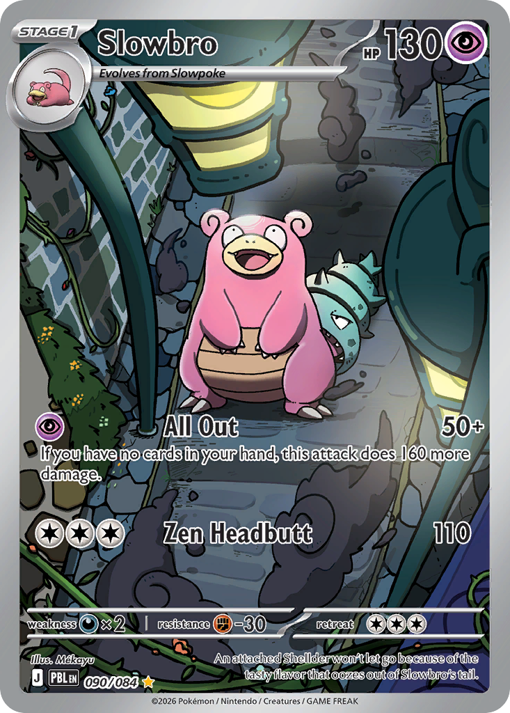 Slowbro — Pitch Black #090